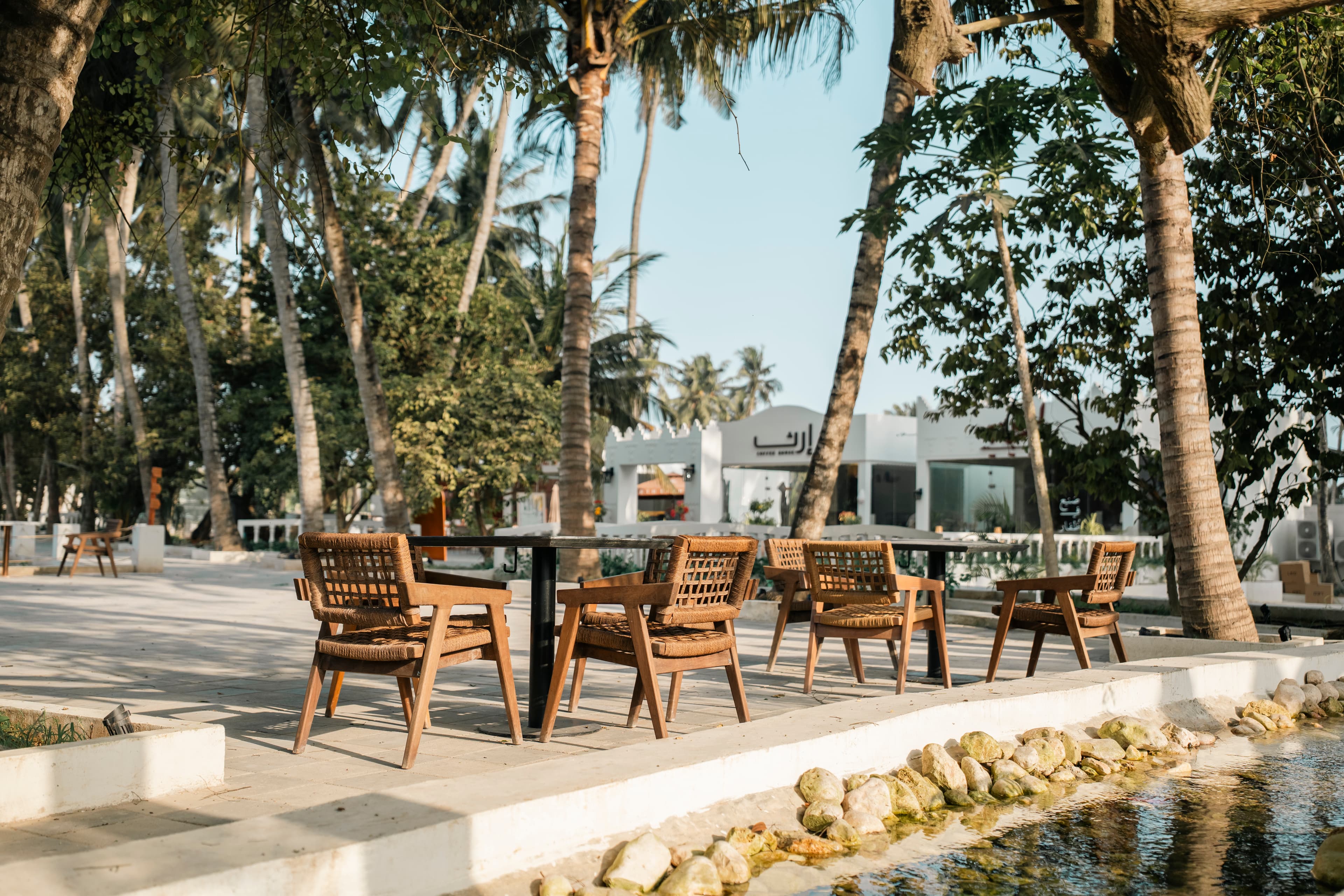Outdoor seating